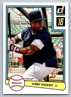 Donruss 1982 Kirby Puckett D82-42 2016 Foto 1 de 2