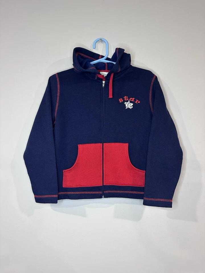 Sudadera con capucha polar cremallera completa LEE SPORT de colección talla 7/8 (S) estrella 76 Foto 1 de 4