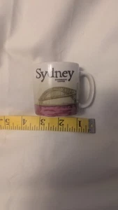 Starbucks Sydney "You Are Here" 2013 Series 2oz Mug Cup Espresso Demitasse Small - Picture 1 of 5
