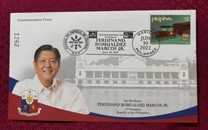 PHILIPPINES FDC: 2022 PRES FERDINAND ROMUALDEZ MARCOS JR - Picture 1 of 2