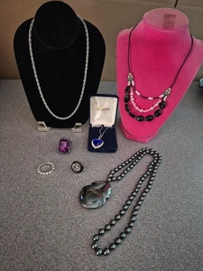 Silberfarbenes Schmuck Konvolut 325 - Bild 1 von 9