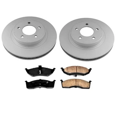 Front Rotors Brake Pads for Chrysler 300M 2000-2004 Without Performance Package - Image 1 of 4