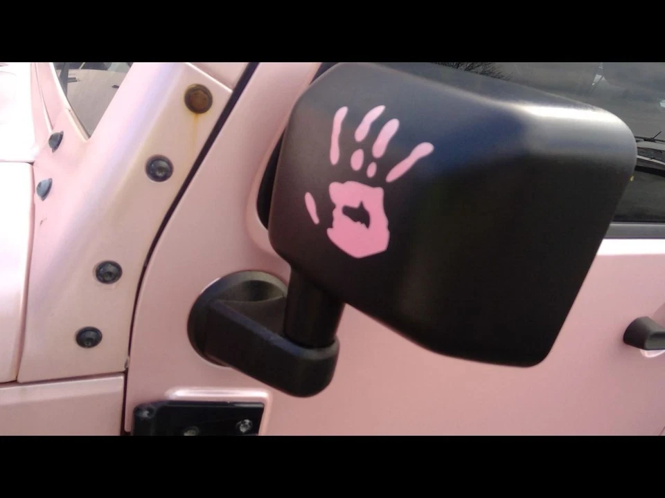 Espejo retrovisor lateral del conductor puerta completa VIN con sexto dígito compatible con 11-18 WRANGLER 3455625 Foto 1 de 4