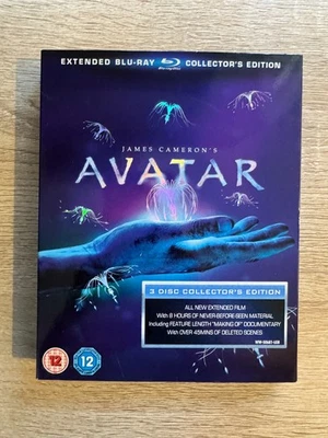 AVATAR UK Extended Collectors Edition *REGION B* (Blu-ray) SLIPBOX LIKE NEW - Image 1 of 2