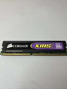 ⭐️⭐️⭐️⭐️⭐️ RAM Corsair CM2X1024-6400C4 1GB PC2-6400 DDR2-800 Desktop Memory - Picture 1 of 3