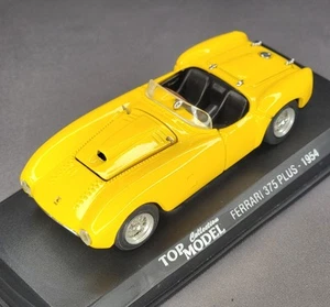 Top Model 1/43 Scale TMC001 Ferrari 375 MM Plus 1954 Yellow Model Race Car, Read - Picture 1 of 9