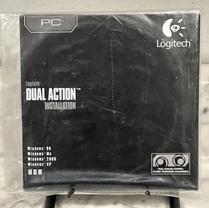 Logitech Dual Action Installation PC - Windows PCs - (2004) - Brand New Sealed - Picture 1 of 8