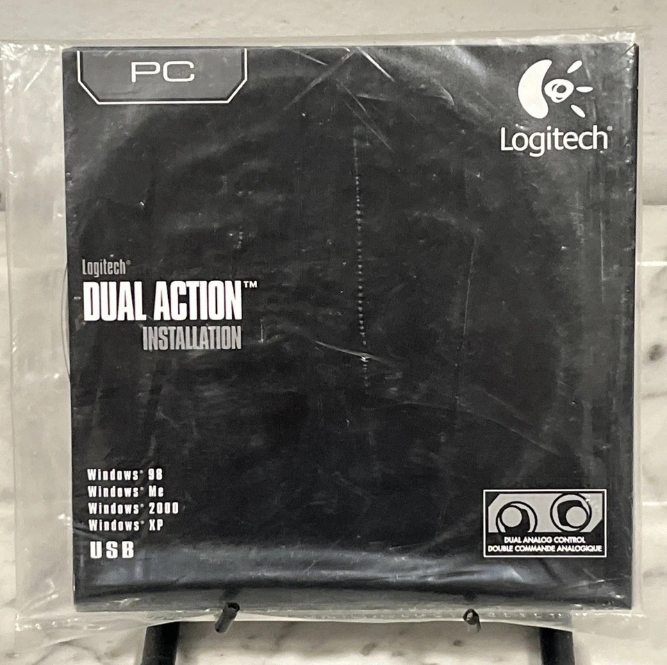 Logitech Dual Action Installation PC - Windows PCs - (2004) - Brand New Sealed - Image 1 of 4