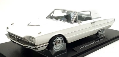 KK Scale 1/18 Scale KKDC181381 - 1966 Ford Thunderbird Coupe - White - Image 1 of 4