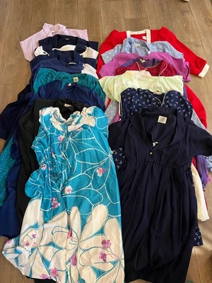 Lote de 17 Vestidos De Colección Para Mujer Años 60 70 Años 80 Solero BOHO MOD Disco Maxi Midi Foto 1 de 4