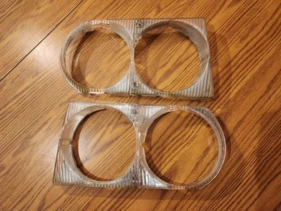 Cubierta de embellecedor de faros Mercedes Benz SL US R107 380SL 380SL 560SL 107EL49322 L/R Foto 1 de 4