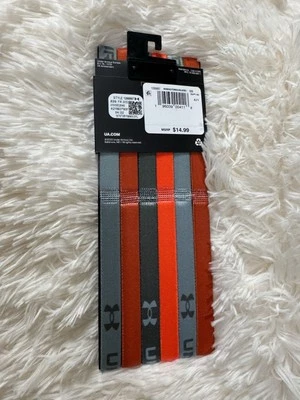 Paquete de 6 diademas gráficas Under Armour para niñas talla única  Foto 1 de 2