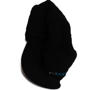 Gorro holgado tejido acanalado negro Volcom - Imagen 1 de 6
