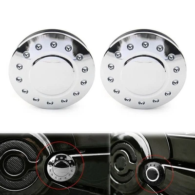 Para Harley V-Rod Night Rod VRSC VRSCD 2xCNC basculante pivote perno cubierta cromada Foto 1 de 4