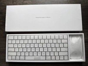 Apple Mac Wireless Keyboard (A1644) and Magic Mouse (A1657) Combo - Picture 1 of 3