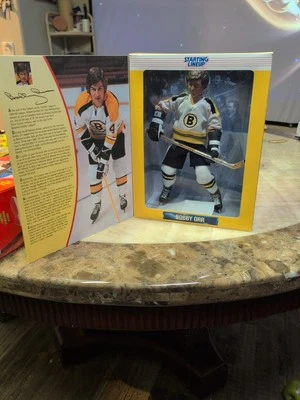 🔥 Figura BOBBY ORR 12" BOSTON BRUIN ALINEACIÓN INICIAL 1997 EDICIÓN LIMITADA - NUEVA EN CAJA Foto 1 de 4