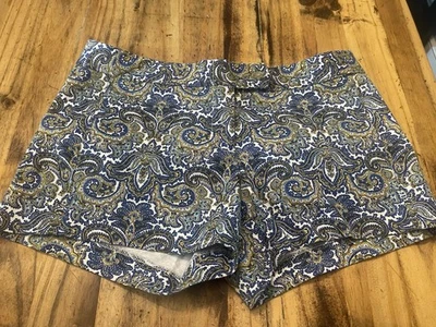 Pantalones Cortos Chinos Informales J Crew Elastizados Calce Ciudad Para Mujer Talla 4X3 Cremallera Mosca Foto 1 de 4