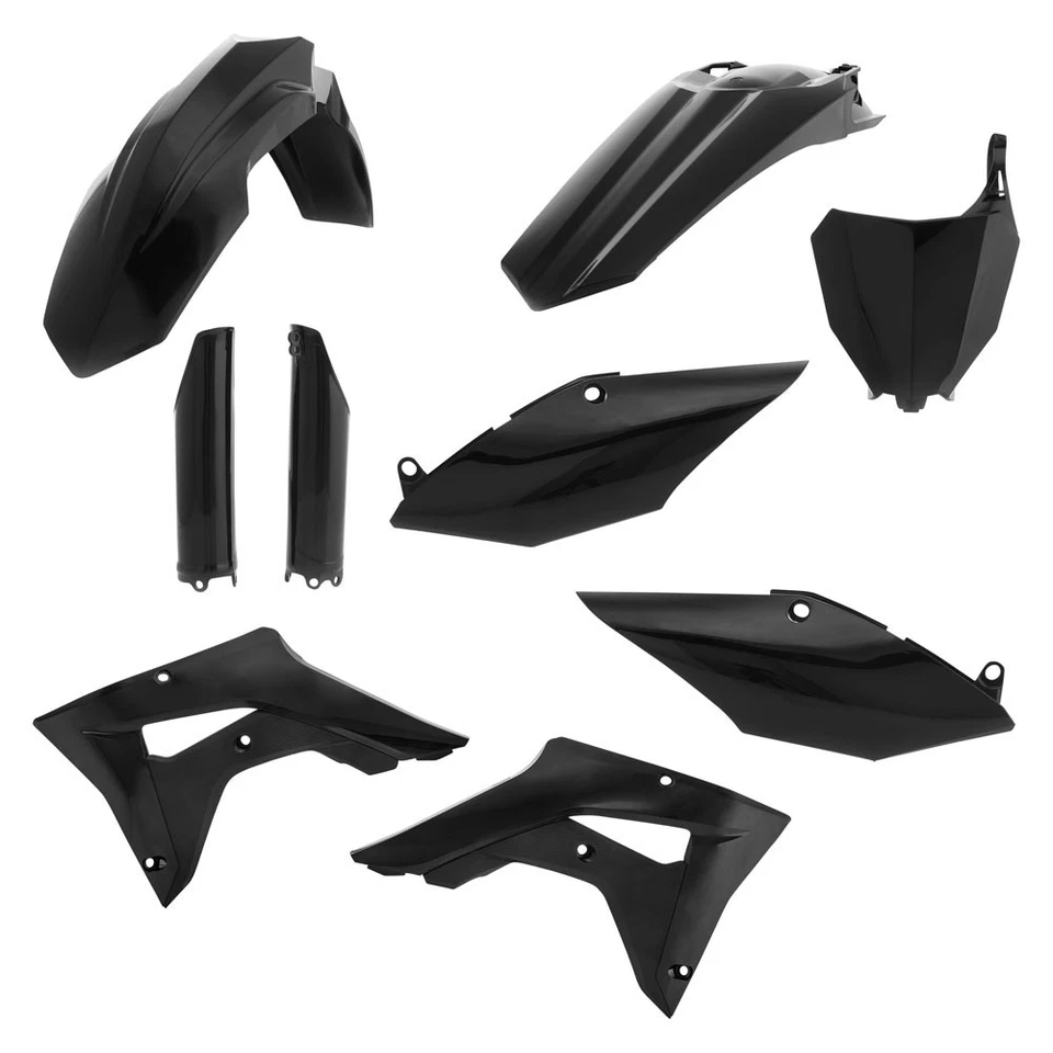 Kit completo de plástico Acerbis negro para Honda CRF450RX 2017-2018 Foto 1 de 3