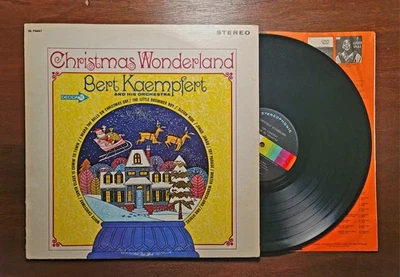BERT KAEMPFERT Christmas Wonderland Vinyl Lp 1963 US Press Decca DL 74441 Stereo Foto 1 de 4