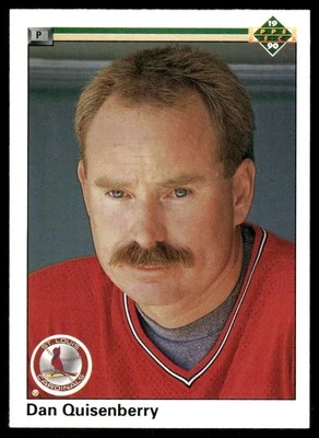 1990 Upper Deck #659 Dan Quisenberry St. Louis Cardinals Baseball Card - Image 1 of 2