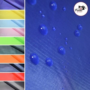 Water Resistant Ripstop Fabric Lightweight 60"Wide Polyester Waterproof Material - Picture 1 of 44