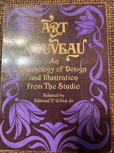 Art Nouveau Selected by Edmund V. Gillon Designs & Illustrations PB 1969 - Imagen 1 de 10
