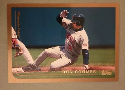 1999 Topps - #344 Ron Coomer - Image 1 of 2