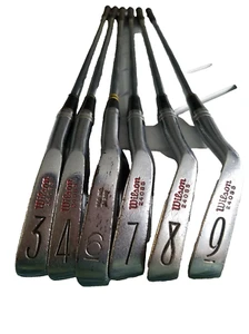 Vintage Wilson Sam Snead Blue Ridge 29085 Right Handed Irons 3-4, 6-9 - Picture 1 of 5