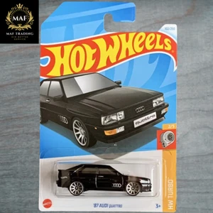 Hot Wheels 87 Audi Quattro Schwarz #102 Mainline 2024 Case N | Neu HW Turbo - Bild 1 von 2