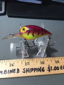 PRE RAPALA STORM WIGGLE WARZE CRANKBAIT TUFF MUSTER SEHR SCHÖN - Bild 1 von 4