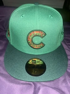 Chicago Cubs New Era Cooperstown Blush 59FIFTY Fitted Cap 5950 Ivy Wrigley Field - Picture 1 of 8