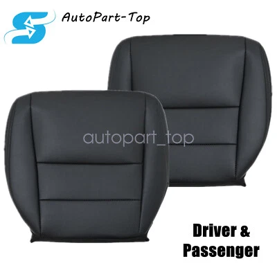 Cubierta inferior de cuero perforada negra para conductor y pasajero Acura TL 2005-2008 Foto 1 de 4