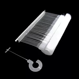 NEW J HOOKS BARBS PINS ATTACHMENTS FOR TAGGING GUN KIMBLES TAGS SIZE 19mm,35mm - Picture 1 of 1