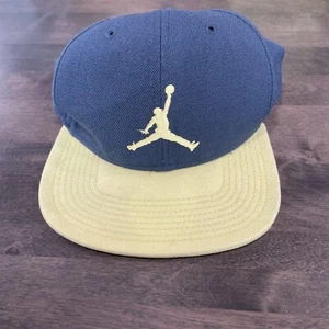 Gorra Air Jordan Jumpman Snapback Adulto Azul Marino Verde Lima MJ - Imagen 1 de 5
