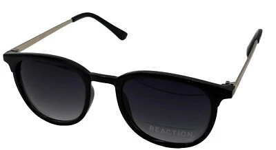 Gafas de sol Kenneth Cole Reaction para hombre negras cuadradas suaves de plástico KC1362. 1B Foto 1 de 4