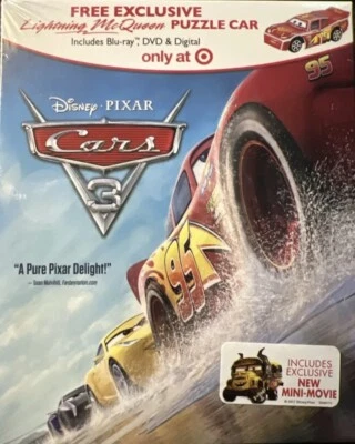 Disney Pixar's Cars 3 (Blu-ray/DVD/Digital, 2017, Target Exclusive w Puzzle Car) - Image 1 of 4