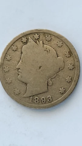 1893 United States Liberty Head Nickel (V-Nickel) Cover