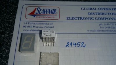 HP HDSP515 14mm red CA 7segment display Lot-8pcs - Image 1 of 3