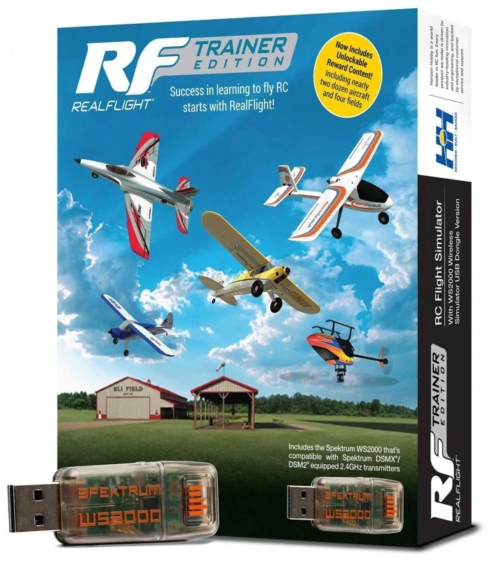 RealFlight Trainer Edition RC Flight Simulator with WS2000 RFL-1212 TRACKED