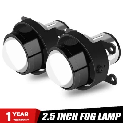 2 PIEZAS 2.5"" Bi LED Proyector Lente Faro Coche Universal VS Xenón Retrofit 70W Foto 1 de 4