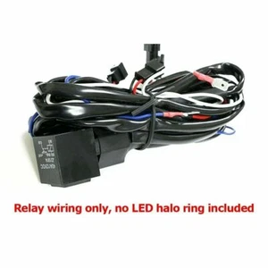Angel Eye Halo Rings LED CCFL Relay Harness Wiring for BMW Land Rover VW - Picture 1 of 4