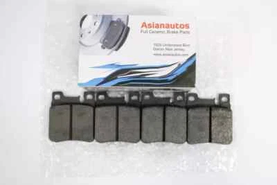 Pastillas de freno traseras de cerámica completa Asianautos para Mercedes Benz 300SE 1991-1993 Foto 1 de 4