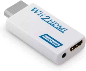 Wii TO HDMI Adapter Converter Wii2HDMI with 3.5mm Audio Video 1080P HD Output UK - Picture 1 of 5