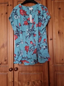 Sussan Wrapover Beach Top Size Extra Extra Large Brand New With Tags In Jade - Picture 1 of 6