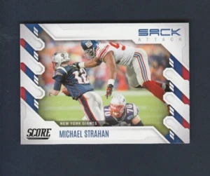 2022 Panini Score Football Sack Attack # SA-MS Michael Strahan - Picture 1 of 2