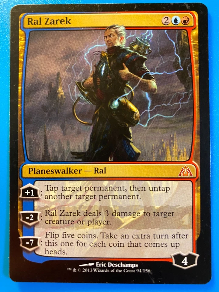 MTG 1x Ral Zarek Dragon's Maze Modern Magic the Gathering Card x1 LP - Image 1 of 1