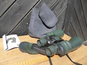 Bresser 8 x 60 Binoculars . Green rubber Bresser 8x60 Binoculars with case /caps