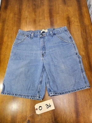 Pantalones Cortos de Carpintero Denim Glory Desteñidos Para Hombre 36 Bolsillos de Pintor Jean Azul Foto 1 de 4