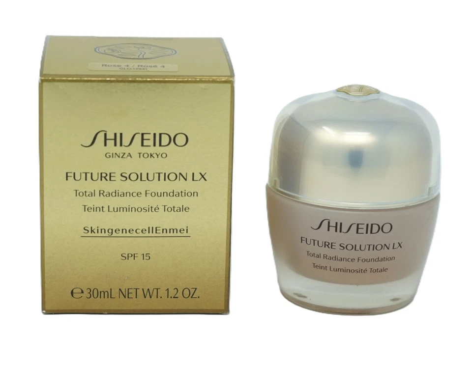 Shiseido Ginza Tokyo Future Solution LX Foundation SPF15 Rose 4 - Bild 1 von 1