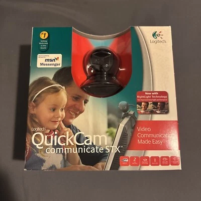 Logitech QuickCam Communicate STX Webcam For PC - Unopened - Image 1 of 2